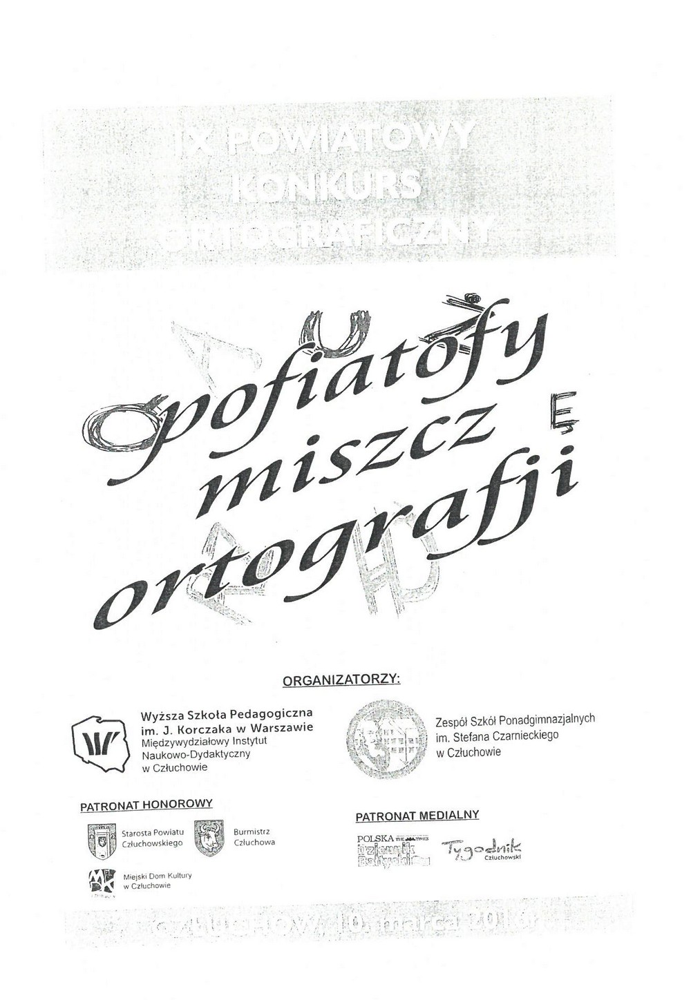 konkurs ortograficzny 