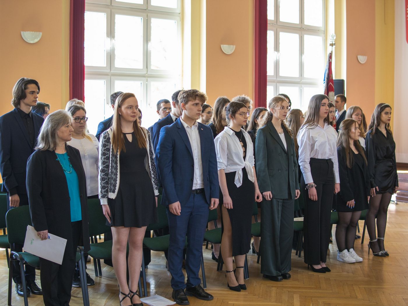 Pożegnanie absolwentów