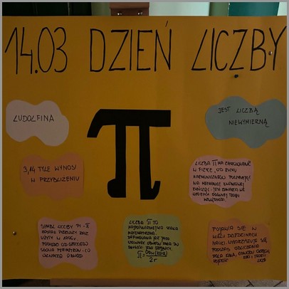 Święto matematyki i liczby Pi.