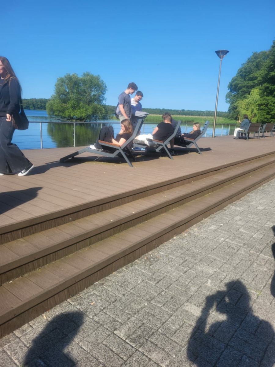 Lekcja geografii w Szczecinku