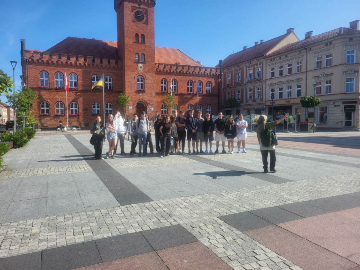 Lekcja geografii w Szczecinku