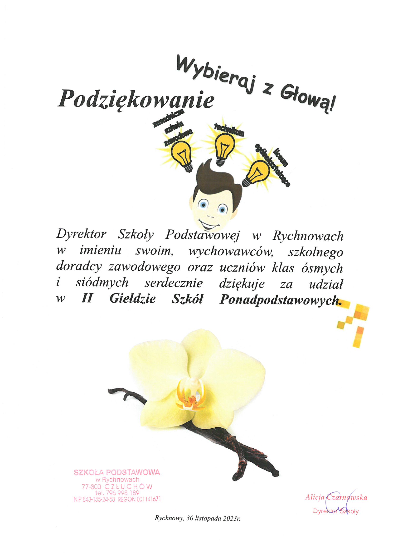 II giełda szkół ponadpodstawowych