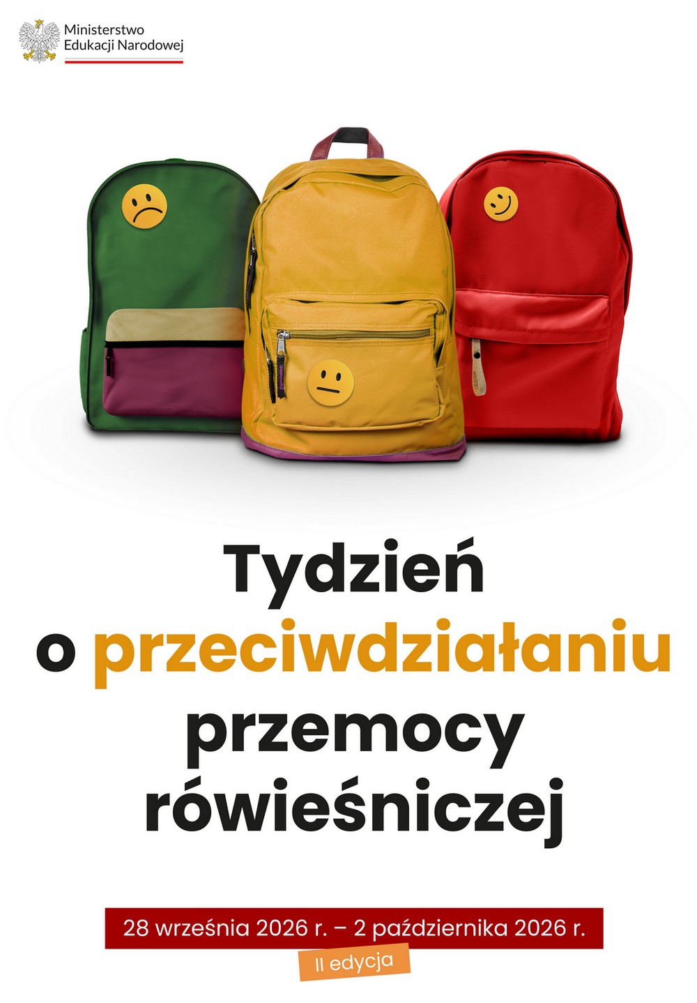 Plakat Tydzien o przeciwdzialaniu przemocy rowiesniczej 6a9e5d92a815b