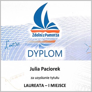 Laureat etapu powiatowego