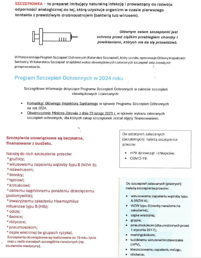 szczepienia